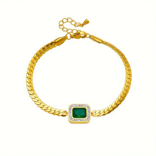 Johanna Smaragd-Verdaska-Armband