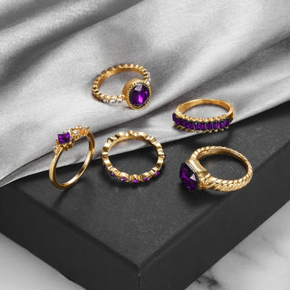 Anneliese Amethyst Ring