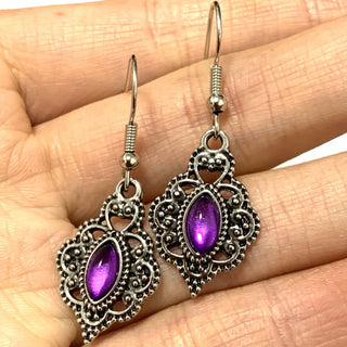 Yara Amethyst Ohrringe