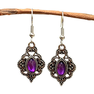 Yara Amethyst Ohrringe