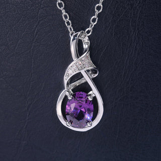 Karla Amethyst Halskette