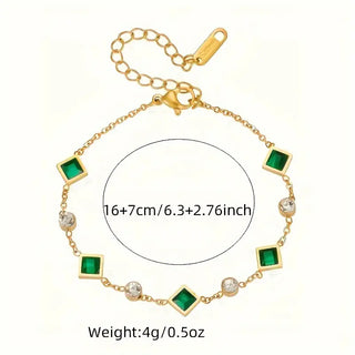 Carolin Smaragd-Glenwyn-Armband