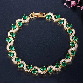 Diana Smaragd-Emmeranthe-Armband