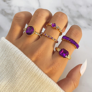 Anneliese Amethyst Ring