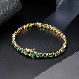 Ella Smaragd-Virelli-Armband