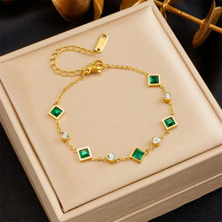 Carolin Smaragd-Glenwyn-Armband