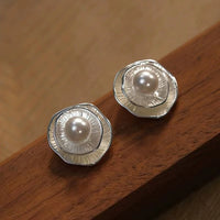 Cordula Silber-Perlenohrringe