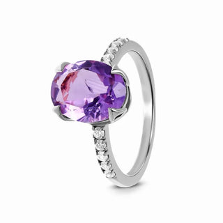 Eva Amethyst Ring