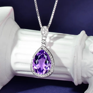 Gudrun Amethyst Halskette