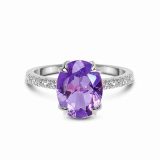 Eva Amethyst Ring