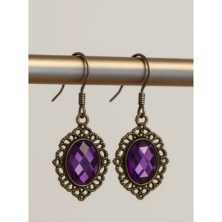 Yara Amethyst Ohrringe