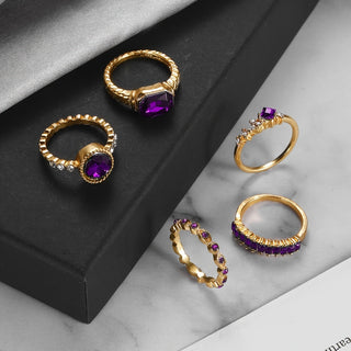 Anneliese Amethyst Ring