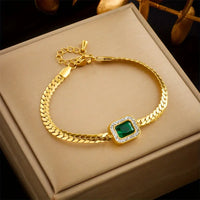 Johanna Smaragd-Verdaska-Armband