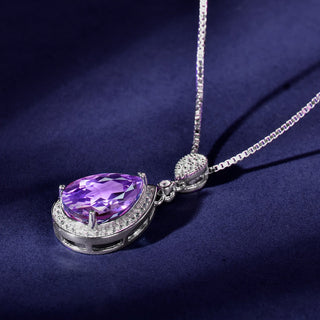 Elfriede Amethyst Halskette