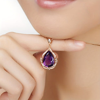 Maria Amethyst Halskette