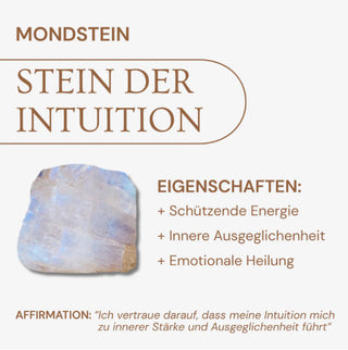 Mondstein Halskette