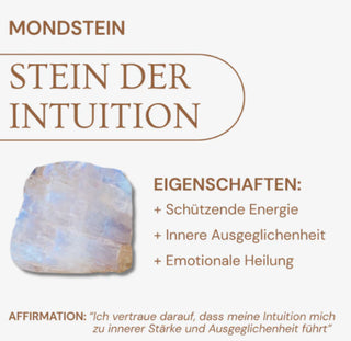 Mondsteinring – Ovaler Schliff natürlicher Mondstein